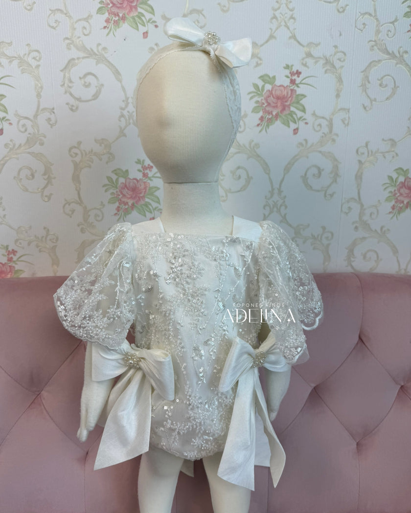 Cataleya-Pearl 0-24 Months (Romper/ Pañalero)