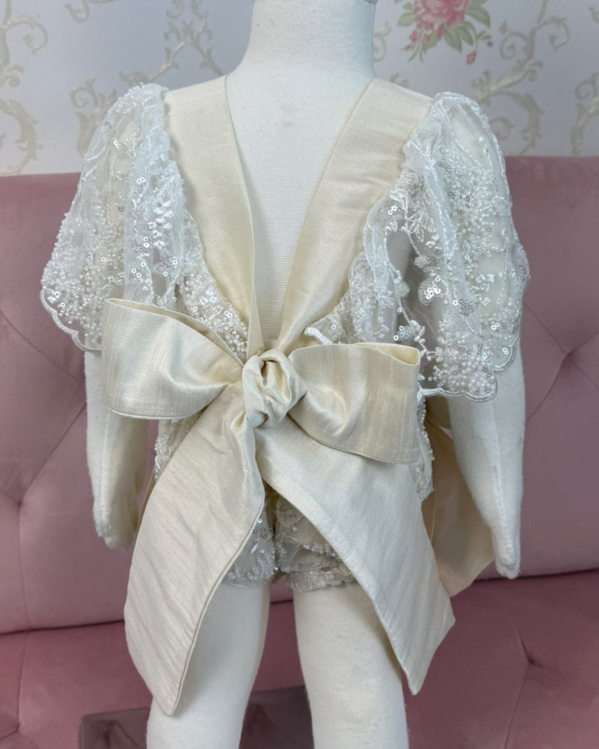 Cataleya-Champagne 0-24 Months (Romper/ Pañalero)