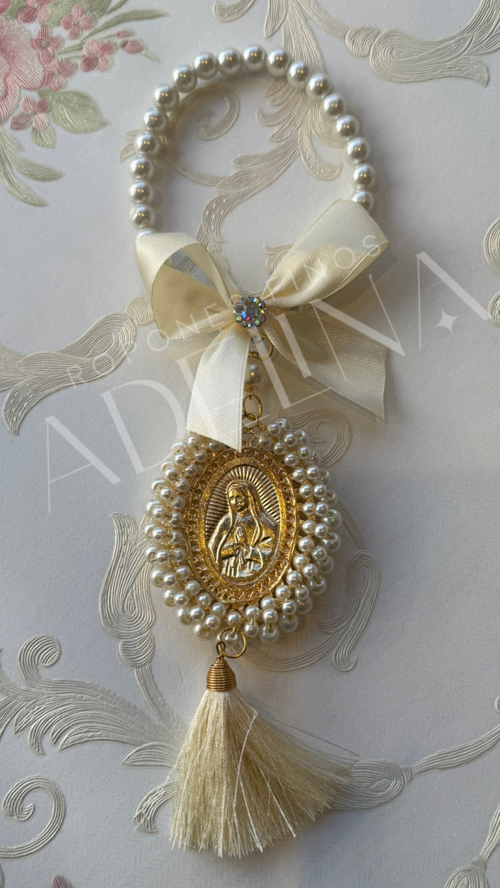 Bendición de Virgen de Guadalupe Perla / Lady of Guadalupe Blessing Pearl (12 Pieces)