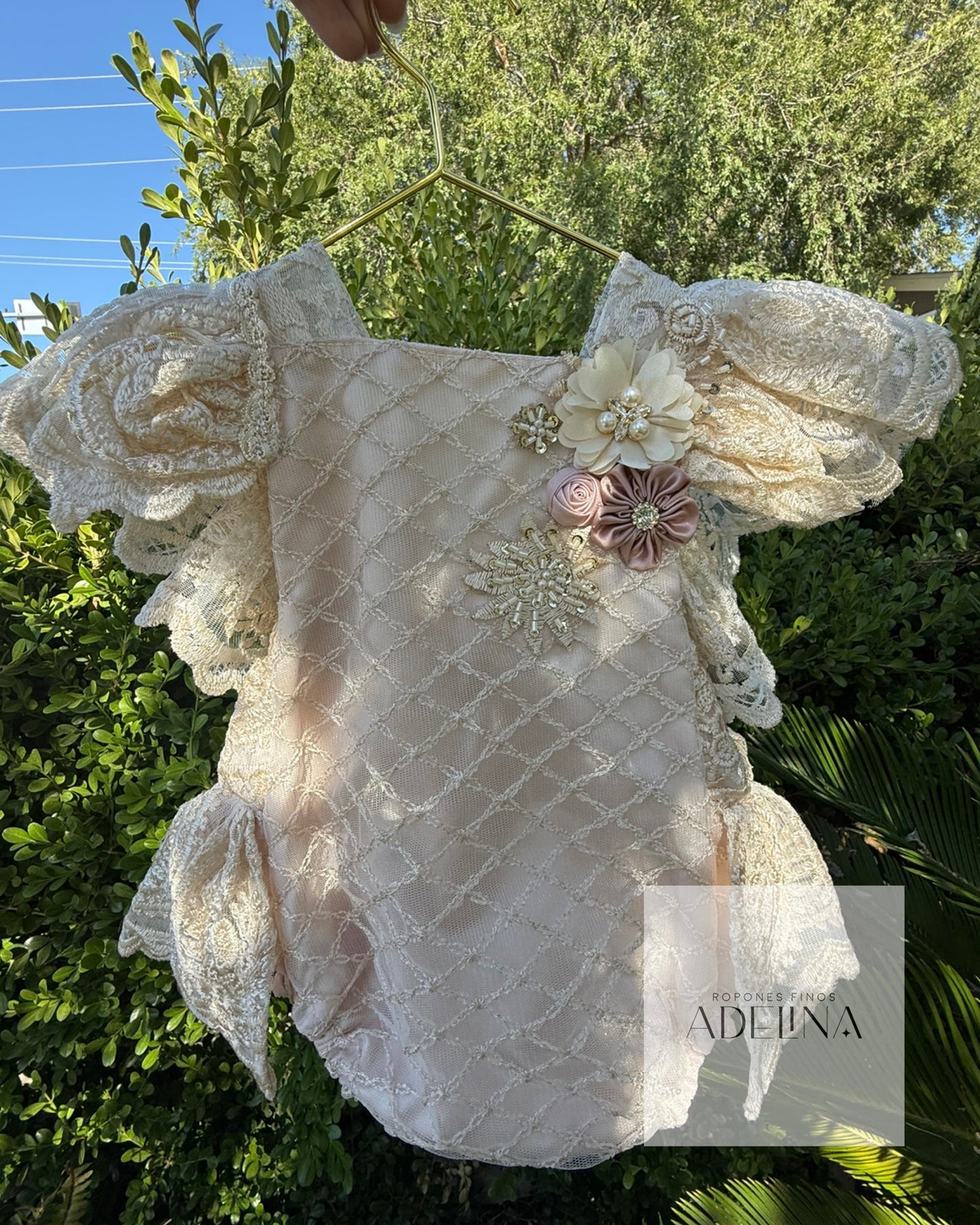 Pañalero /Baby Romper Rosa