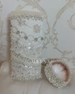 Angelique-Short Sleeve Pearl (Ropón/Christening Gown)